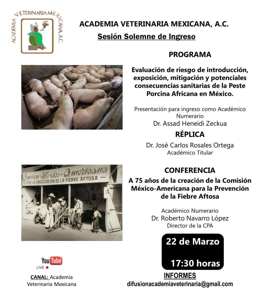 Sesión solemne de ingreso del Dr. Assad Heneidi Zeckua