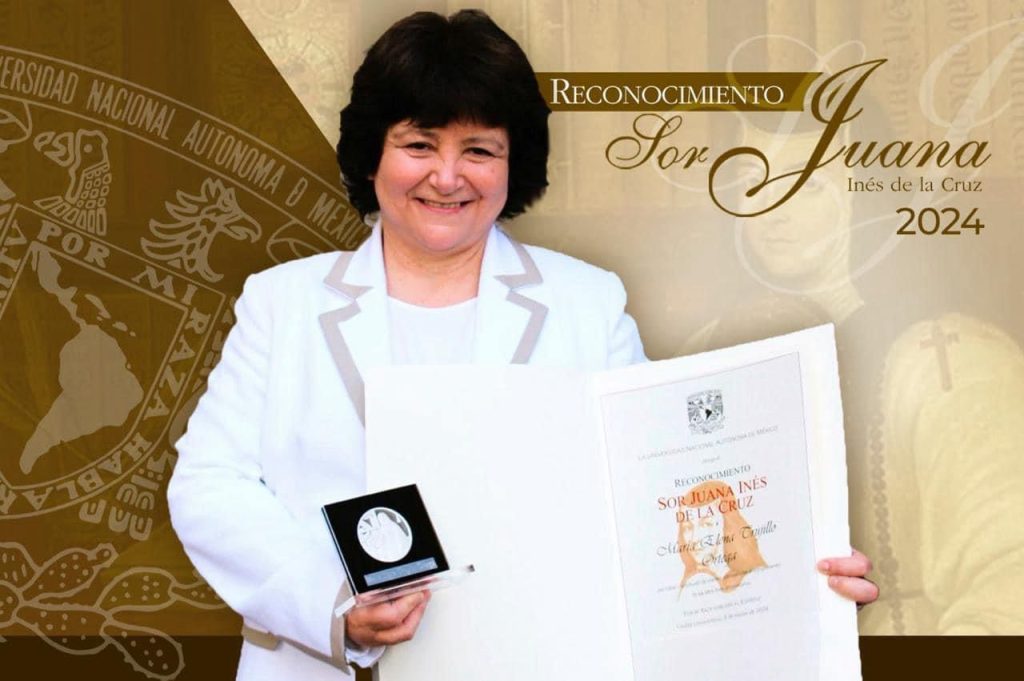 La Academia Veterinaria Mexicana, envía una felicitación a la Dra. María Elena Trujillo Ortega