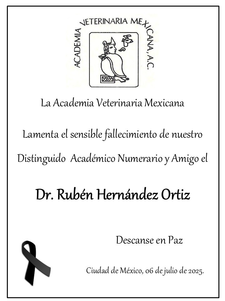 Sensible Fallecimiento del Dr. Rubén Hernández Ortiz