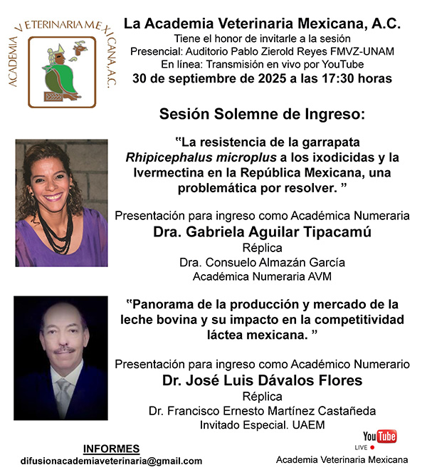 Sesión Solemne de Ingreso Dra. Gabriela Aguilar Tipacamú y Dr. José Luis Dávalos Flores
